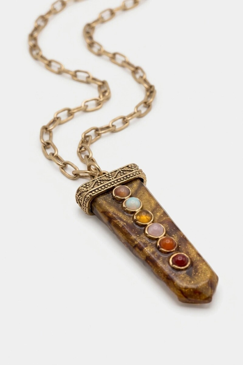 COLLAR CAMILO Marron