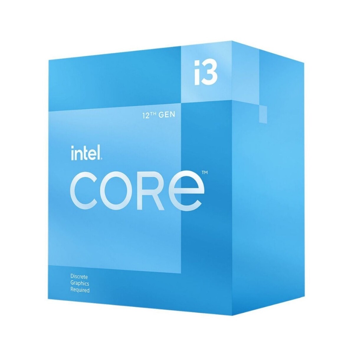 Procesador Core I3 12100F 3.3GHZ LGA1700 sin Video 