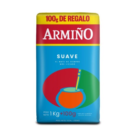 YERBA ARMIÑO SUAVE 1 KG + 100 GR DE REGALO 001