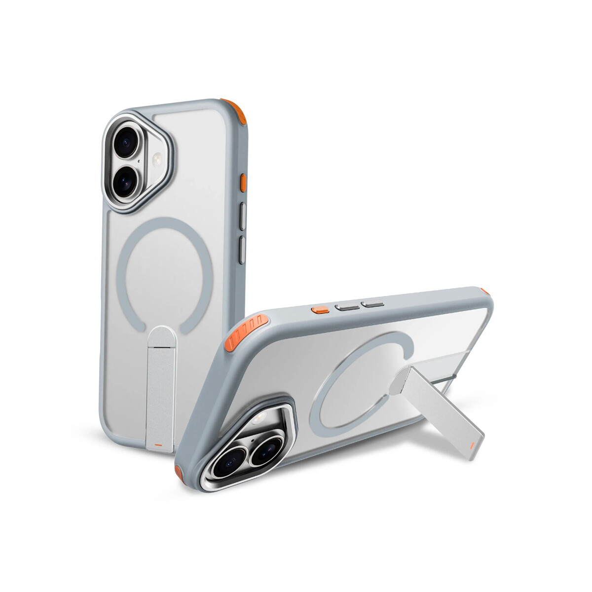 Protector Prodigee Formula K1 para iPhone 17 color gris 