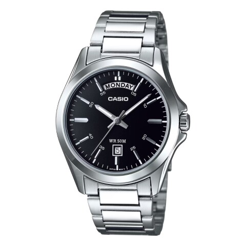 Reloj Casio MTP1370D 1A1VDF para hombre con correa de acero Reloj Casio Mtp1370d 1a1vdf Para Hombre Con Correa De Acero