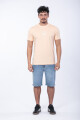 Remera UFO manga corta Salmon