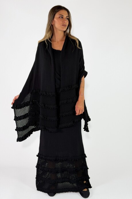 POLLERA LUMIA Negro