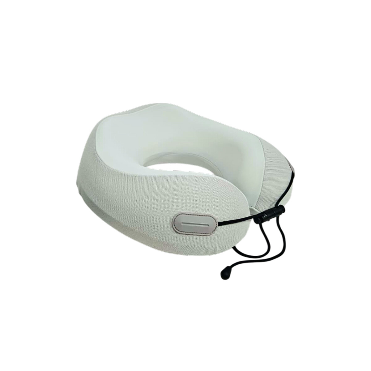 Almohada de viaje con memoria y ajustable - Gris 