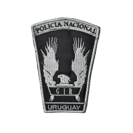 Parche bordado GIR - Policía Nacional Gris