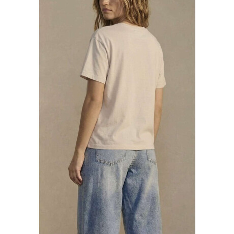 Remera Algodon Lavado Rosa