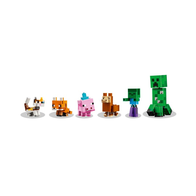 Lego Minecraft Cumpleaños Cerdo bebé 351 pcs 8+ Lego Minecraft Cumpleaños Cerdo Bebé 351 Pcs 8+