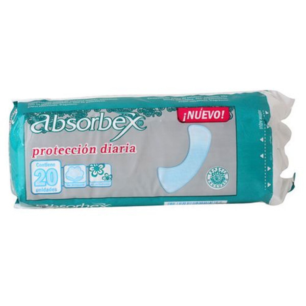 Protectores Diarios Absorbex Sin Perfume x20 | Comodidad y Discreción Diaria