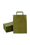 Pack x 200 - bolsa lisa 22x10x30 cm. VERDE CARDAMOMO