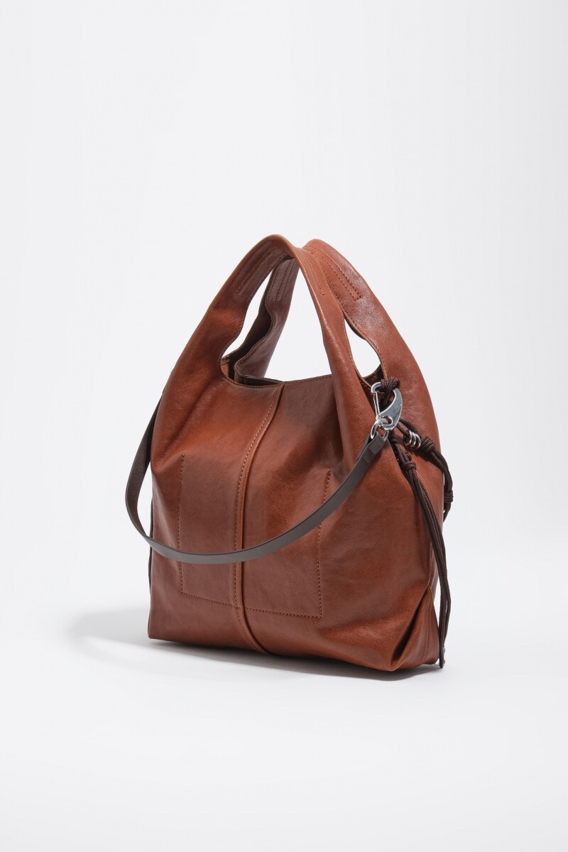 BOLSO PAPER MEDIANO Tostado