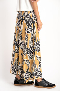 Falda Print Camel