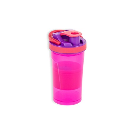 Botella deportiva con mezclador 700 ml Fucsia