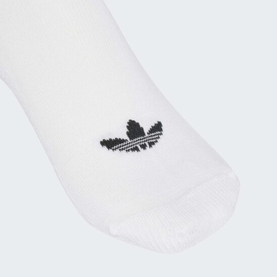 Medias Adidas Tobillo 3 Rayas 3 Pares Blanco