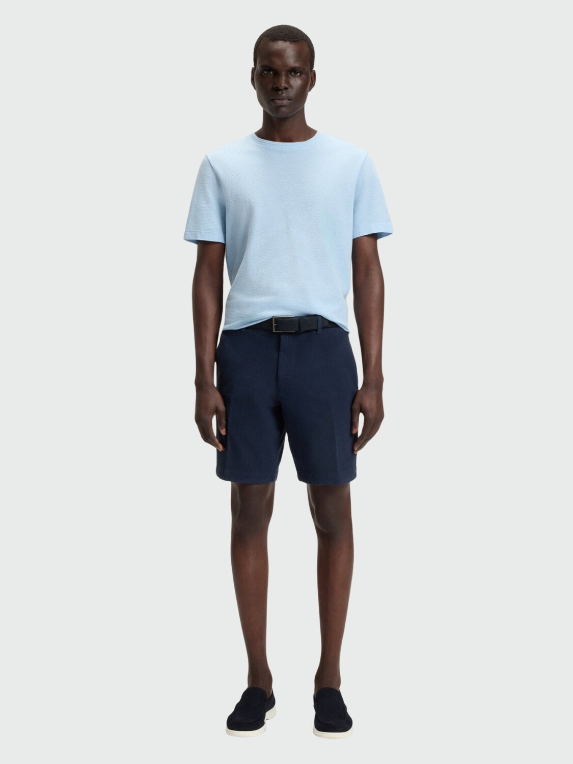 BOSS - Shorts H-Slice Azul Oscuro