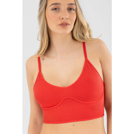 Top largo romero Fuchsia