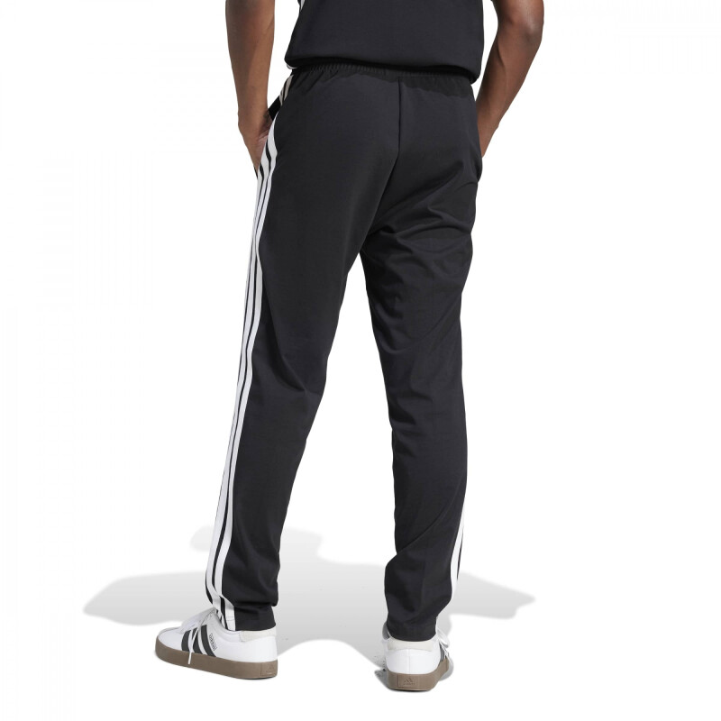Pantalón Adidas M 3S SJ TO PT Hombre JE6430 Negro-blanco