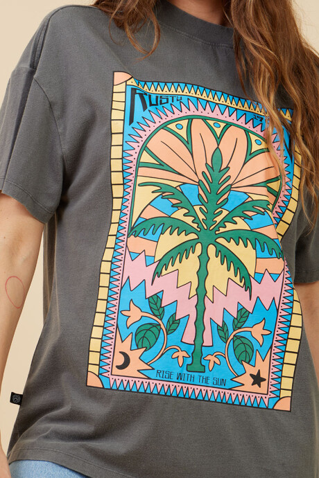 T-SHIRT DROMA RUSTY Gris