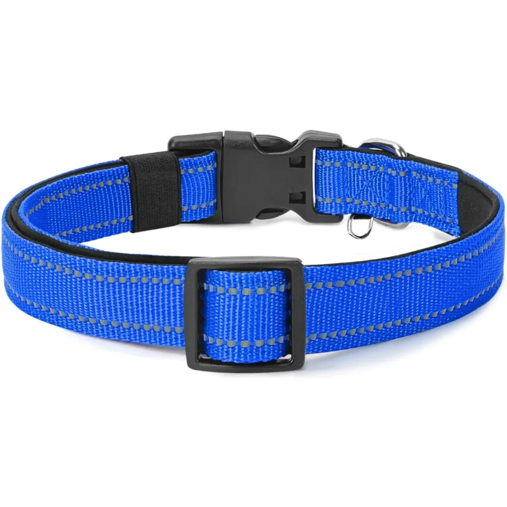 Collar Para Mascotas Talle L Refractario AZUL