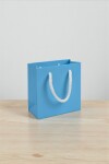Bolsa cartulina 10x05x10 cm CELESTE