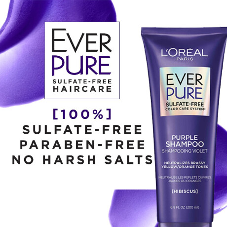 Shampoo L'Oréal Paris EverPure Purple 200ml Shampoo L'Oréal Paris EverPure Purple 200ml