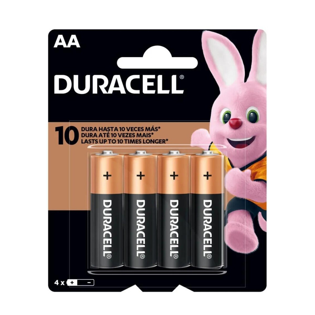 Pack X4 Pilas Duracell Alcalinas Aa 