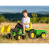 TRACTOR A PEDAL FARMER 303 VERDE CON PALA Y ZORRA TRACTOR A PEDAL FARMER 303 VERDE CON PALA Y ZORRA