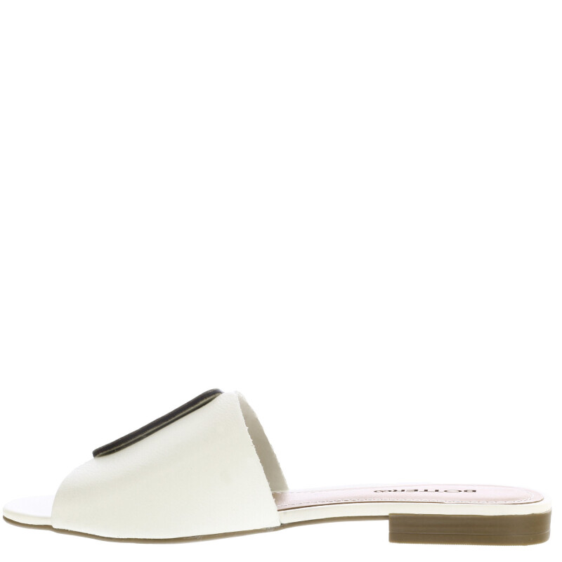 Zuecos de Mujer Bottero c/hebilla Blanco Hueso