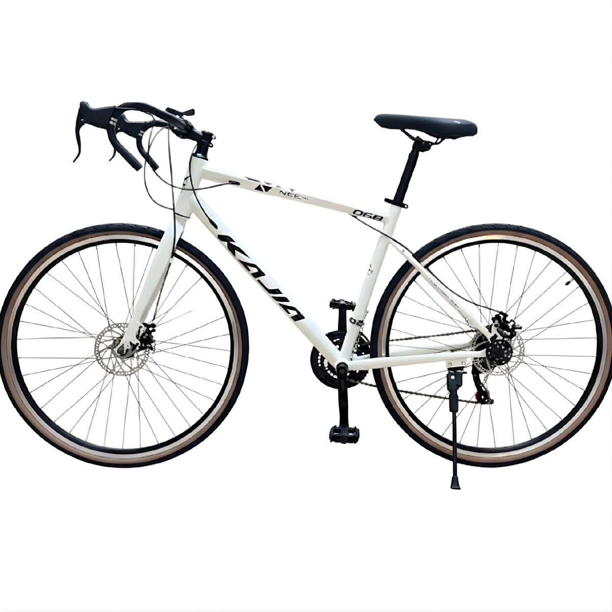 Bicicleta Kajla Ruta Rodado 26 Freno De Disco 21 Velocidades - Blanco 1 