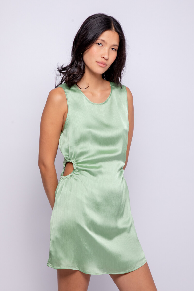 VESTIDO TURNIP Verde Monte