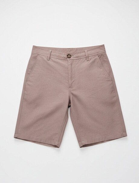 BERMUDA DE SARGA MODELO CHINO GRIS