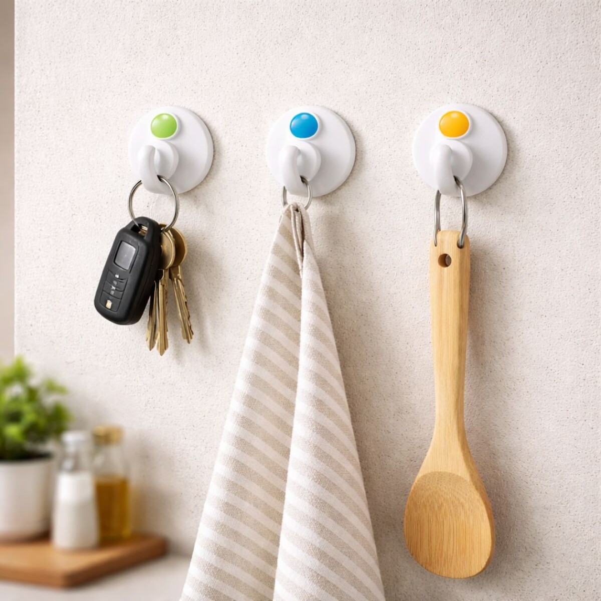 COLGADOR PLASTICO 3 PZAS REDONDO 