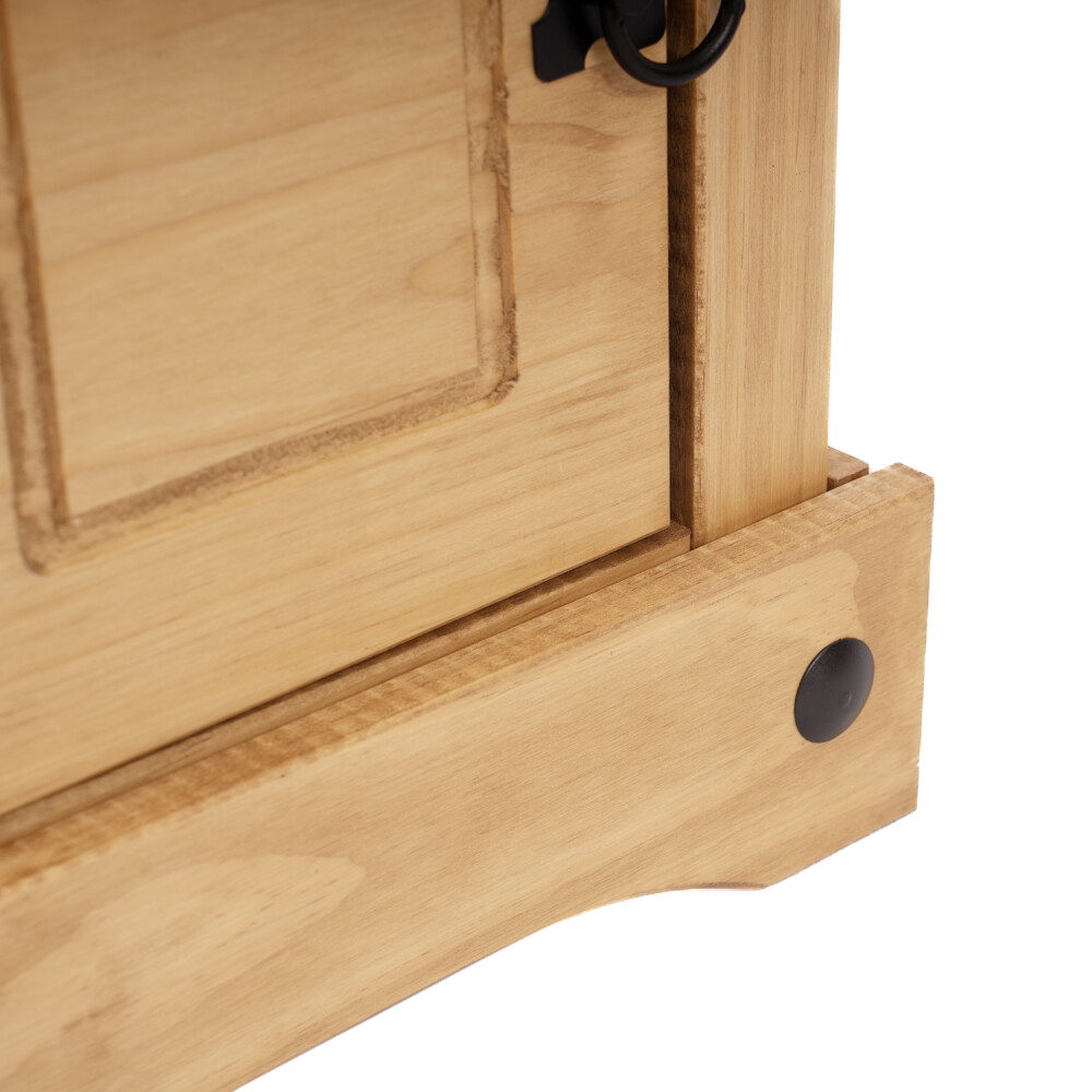Mesa de luz 1 Cajon 1 puerta - Linea Mexicana - Ecommerce Natural