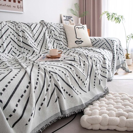 Cobertor Protector Funda Cubre Sillón Sofá Reversible 1.8x2M Gris