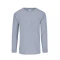 Camiseta a la base manga larga - Gris jaspe