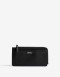 Ficheros Billetera Fichero Rectangular Con Cierre - Negro