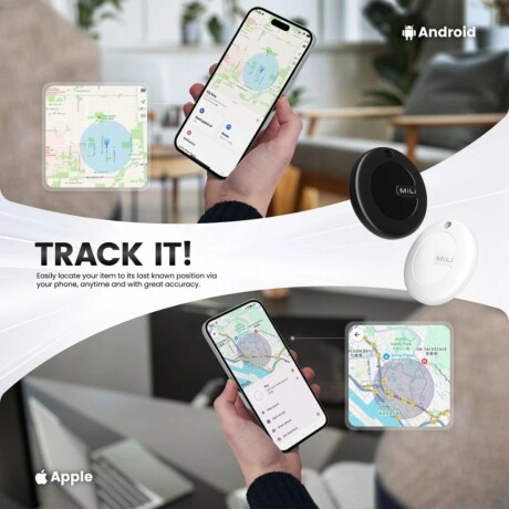 Localizador Mili MiTag X1 para iOS y Android V01