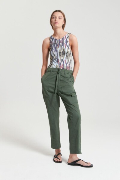 PANTALON JARA Verde Oliva