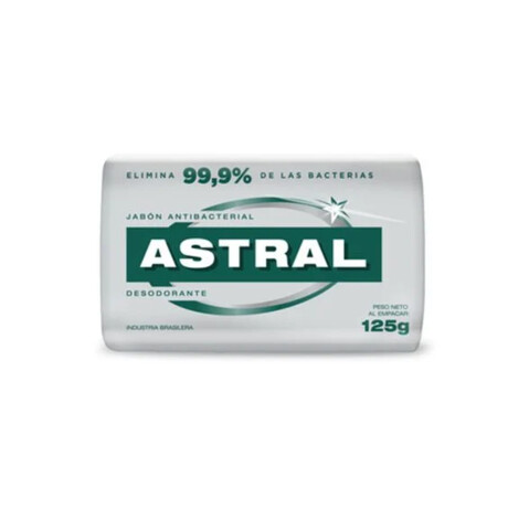 Jabón En Barra Astral 125g Plata
