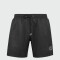 PHILIPP PLEIN - short de baño negro con diseño Hexagon Negro