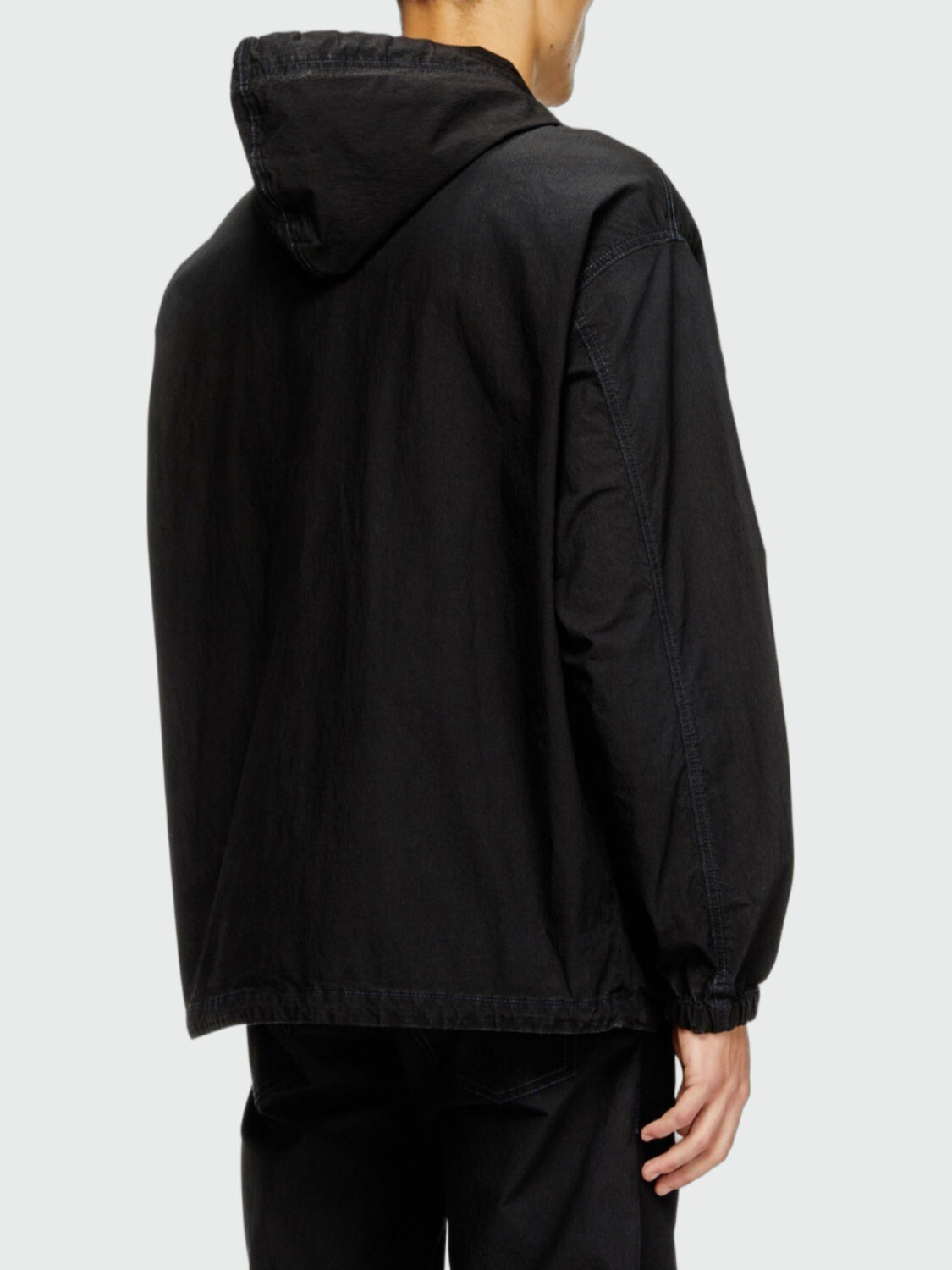 DIESEL - Campera D-wynny Jogg Negro