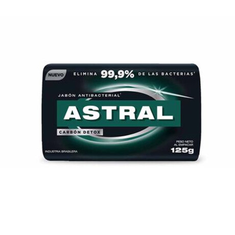 Jabón En Barra Astral 125g Carbón Detox