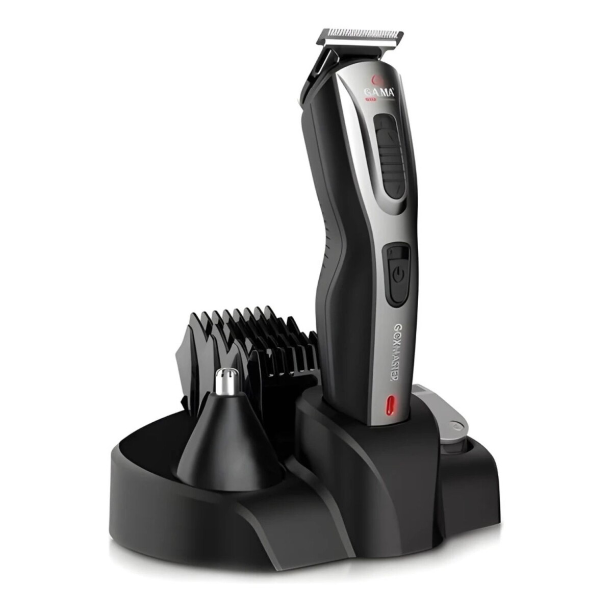 Máquina corta pelo GAMA Master inalámbrica 9 accesorios - Negro 