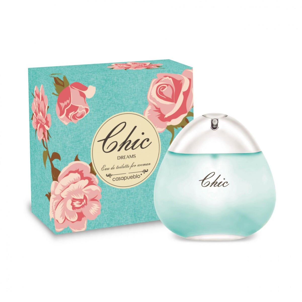 Perfume Casa Pueblo Chic Dreams EDT 55 ml – Esencia Suave y Envolvente