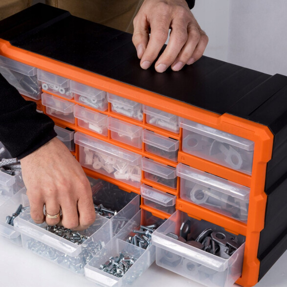 Armario organizador con 22 cajones transparentes TT0104