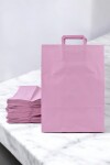 Pack x 50 - bolsa lisa 30x12x41 cm. PASTEL PINK
