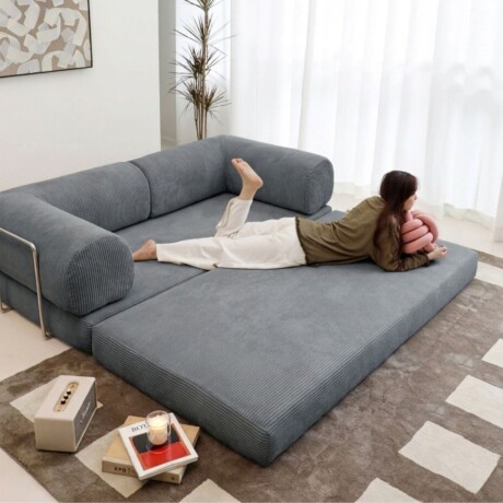Sillón Cama 2 Cuerpos CloudNest Gris