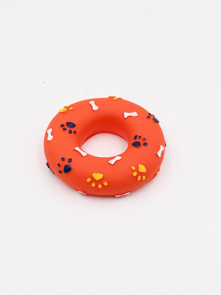 ROSQUILLA GOMA CON HUELLAS ROJO