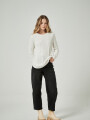 Sweater Aspasia Marfil / Off White