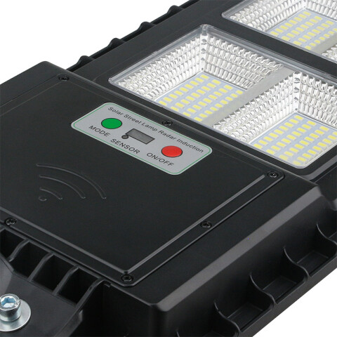 Luminaria Vial LED solar con sensor 60W frío IX4992