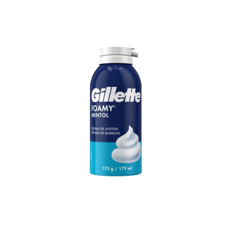 Gillette Foamy espuma de afeitar 175 g Mentol